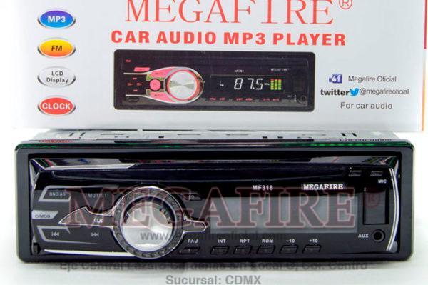 Autoestéreo MF318 - Carátula desmontable y Bluetooth - Imagen 8