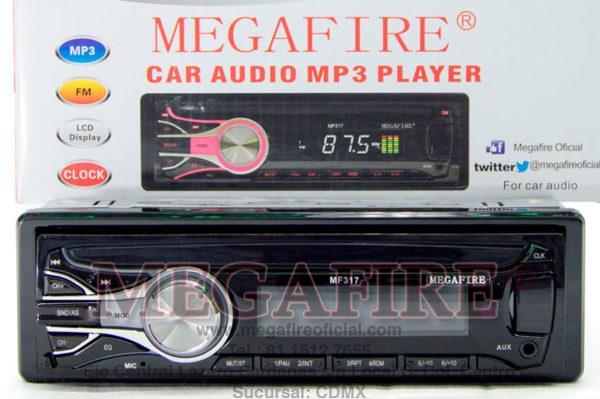 Autoestéreo MF317 - Carátula desmontable y Bluetooth - Imagen 8