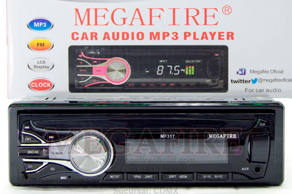 Autoestéreo MF317 - Carátula desmontable y Bluetooth - Imagen 8