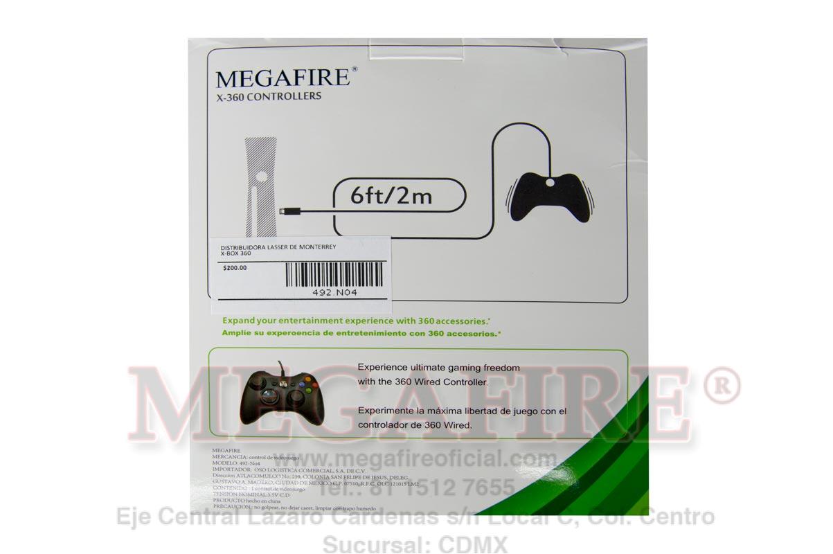 Control XBOX 360 color negro