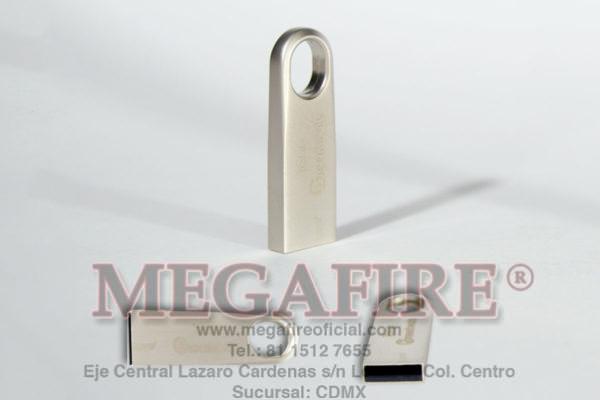 memoria USB Plateada 16gb