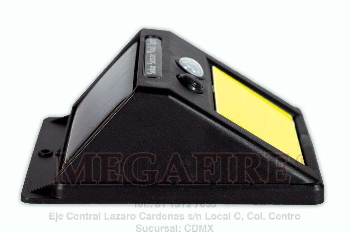 Lampara LED de carga solar con sensor de movimiento