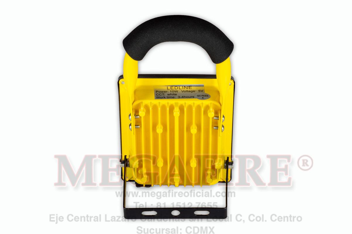 Reflector LED recargable con base