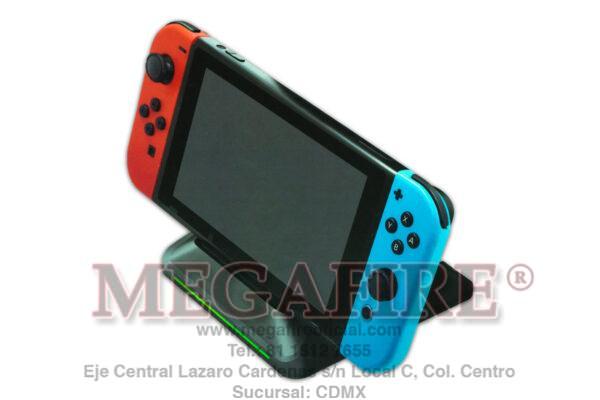 Base cargadora para Nintendo Switch y porta juegos