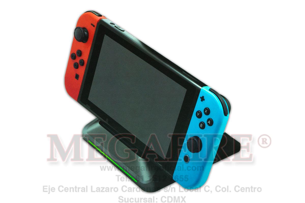 Base cargadora para Nintendo Switch y porta juegos