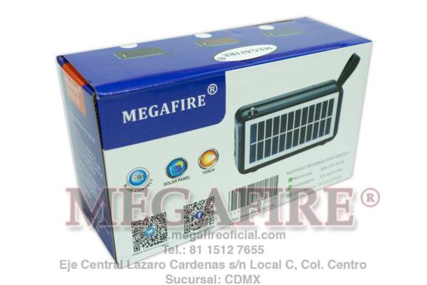 Bocina con panel solar y lámpara - 526S128