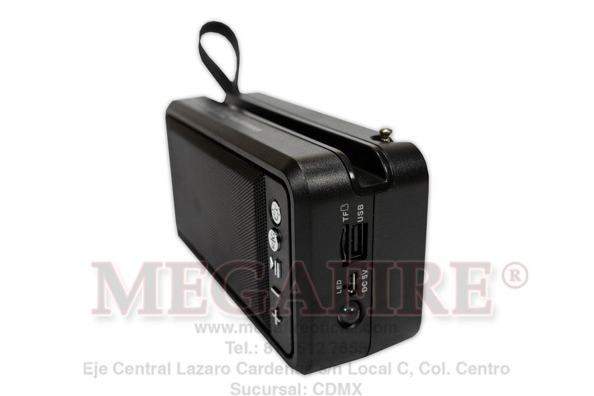 Bocina con panel solar y lámpara - 526S128