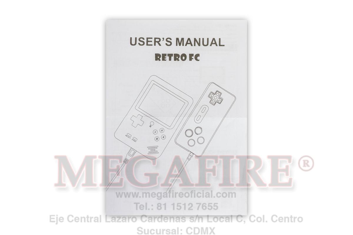 Mini consola de juegos retro y arcade - MF500