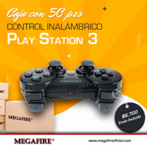 Caja con 50 piezas – Control PlayStation 3 inalámbrico – Envío incluido