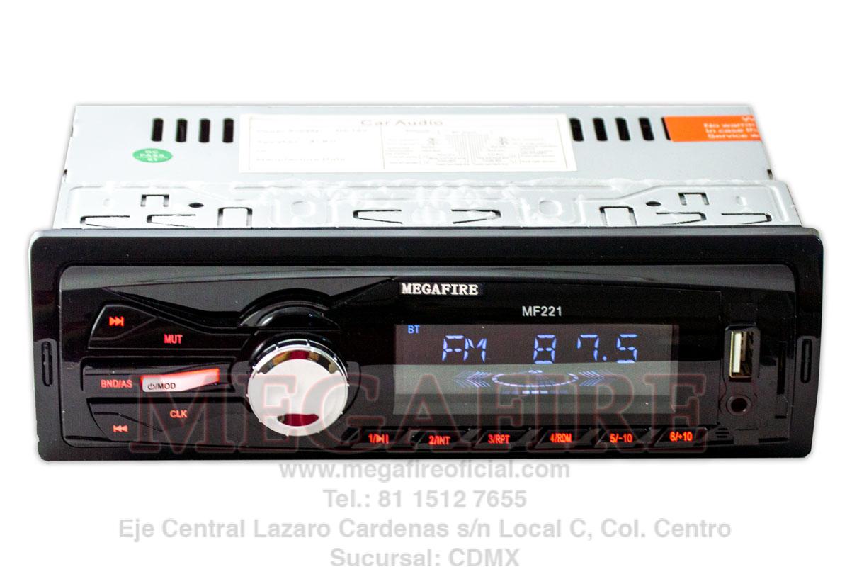 Autoestéreo MF221 - con Bluetooth