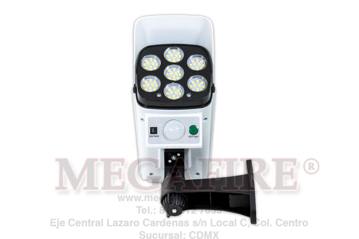 Lampara LED - carga solar - sensor de movimiento - 77SMD - Imagen 4