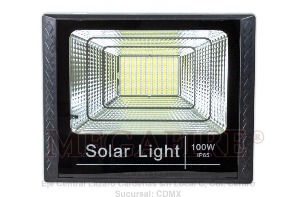 Reflectores Rgv 100w Reflector 100 watts - con panel solar » MEGAFIRE