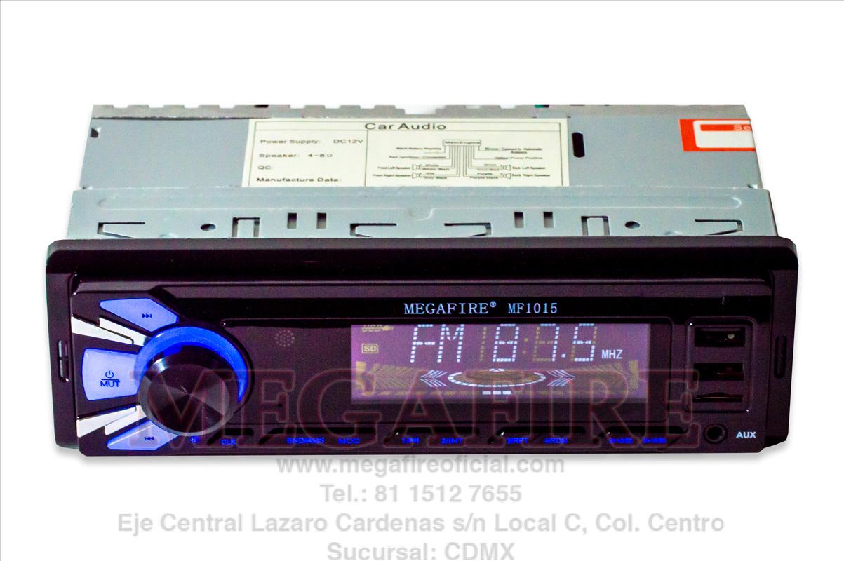 Autoestéreo MF-1015-con Bluetooth - Imagen 2