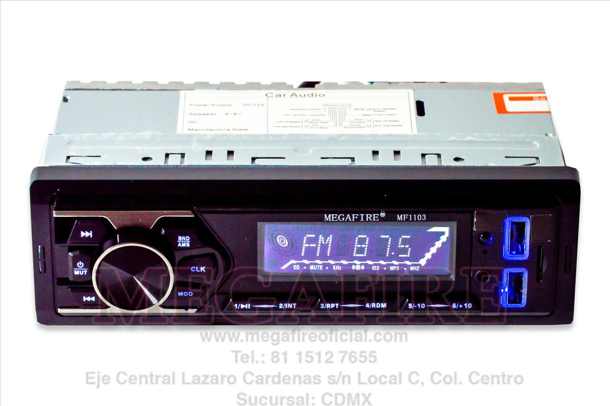 Autoestéreo MF-1103-con Bluetooth - Imagen 4