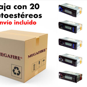 Caja con 20 Autoestéreos  - Envío Incluido