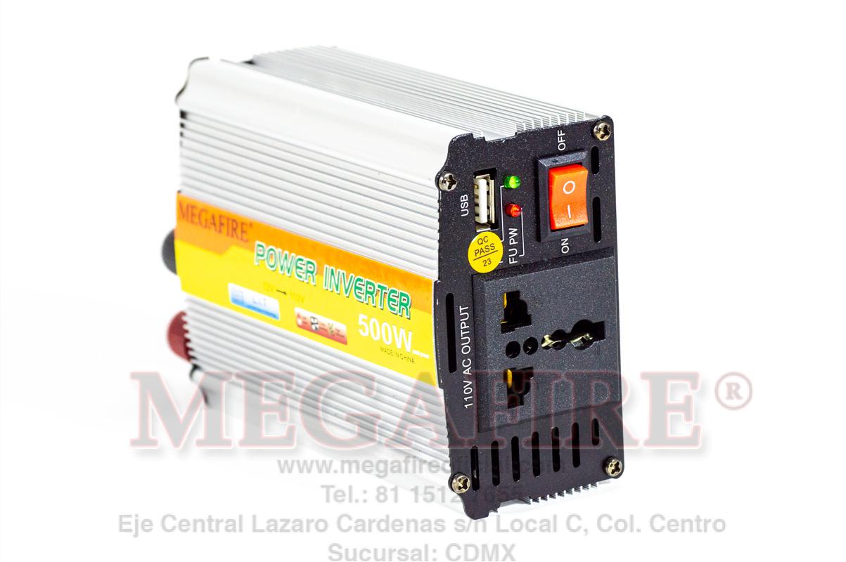 Convertidor de corriente 500w