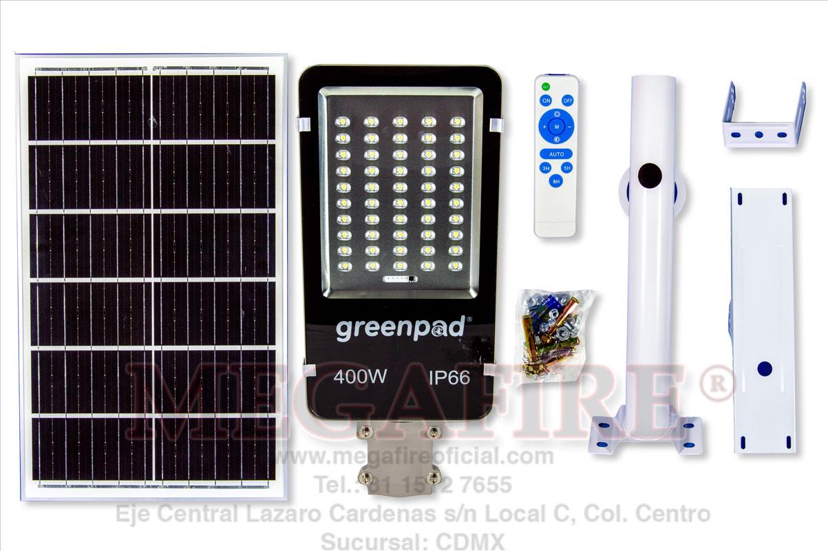 Lámpara con panel solar - 400 watts - Imagen 2