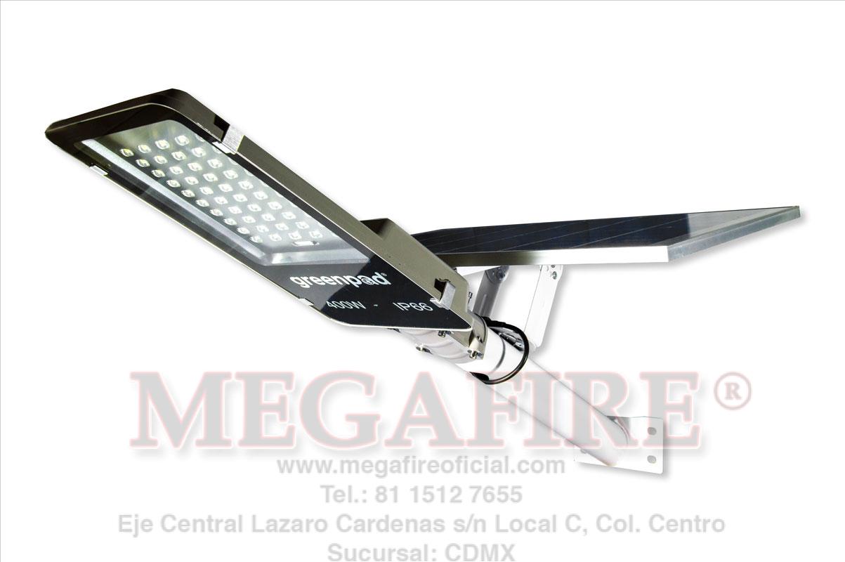 Lámpara con panel solar - 400 watts