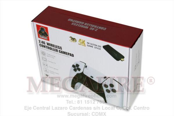 Videojuego 4K - 2.4G Wireless Control Gamepad (rojo) - Imagen 7