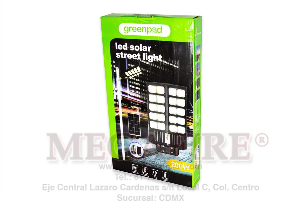 Lámpara LED con panel solar 200w - Imagen 7